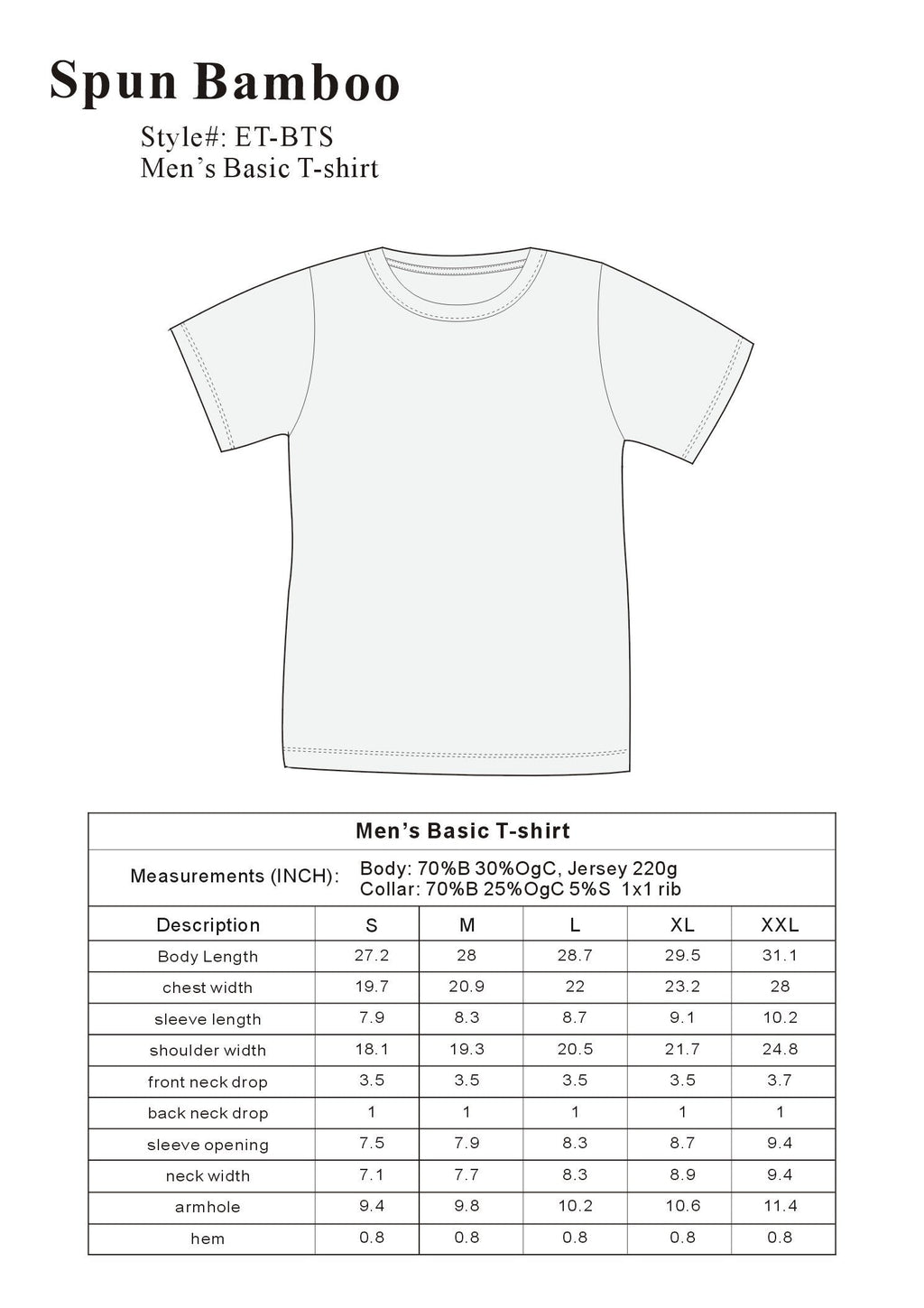 River & Rue Bamboo Essential Tee